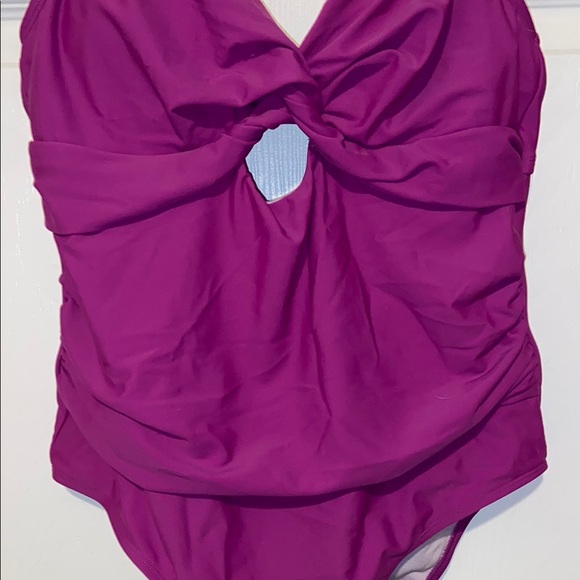 Purple Cupshe One-Piece Swimsuit - Picture 2 of 8